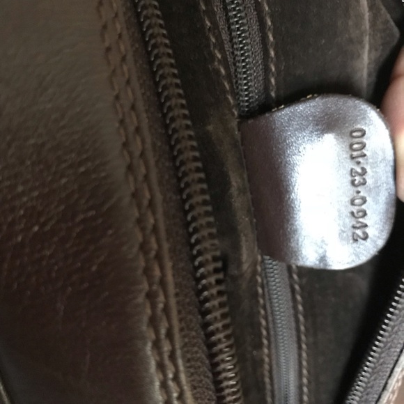 Gucci Brown Leather Vintage Crossbody Bag - Picture 6 of 8